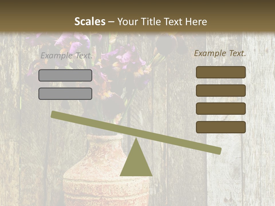 Stem Still Life Nature PowerPoint Template