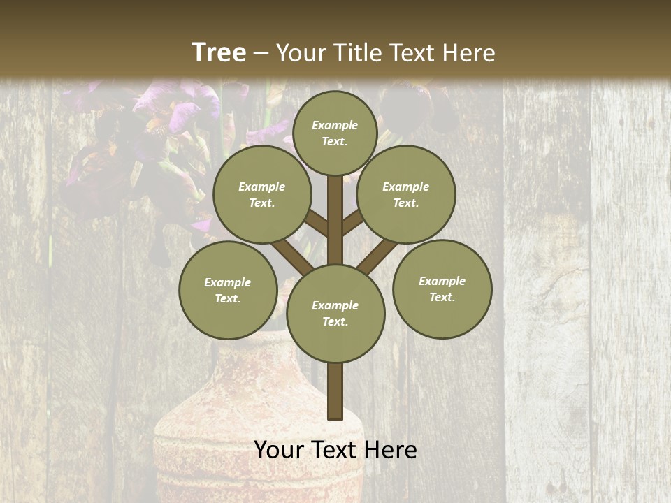 Stem Still Life Nature PowerPoint Template