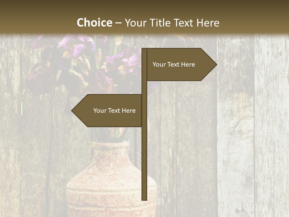 Stem Still Life Nature PowerPoint Template