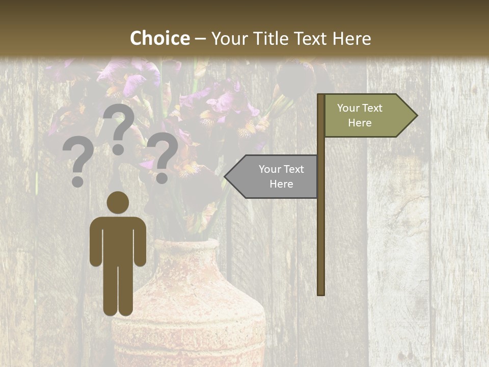 Stem Still Life Nature PowerPoint Template