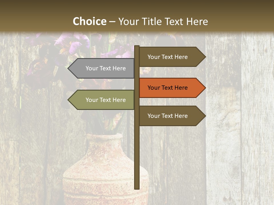Stem Still Life Nature PowerPoint Template
