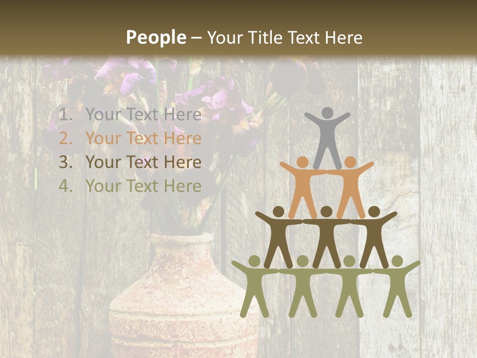 Stem Still Life Nature PowerPoint Template