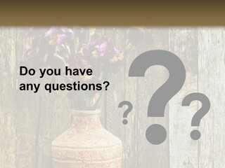 Stem Still Life Nature PowerPoint Template