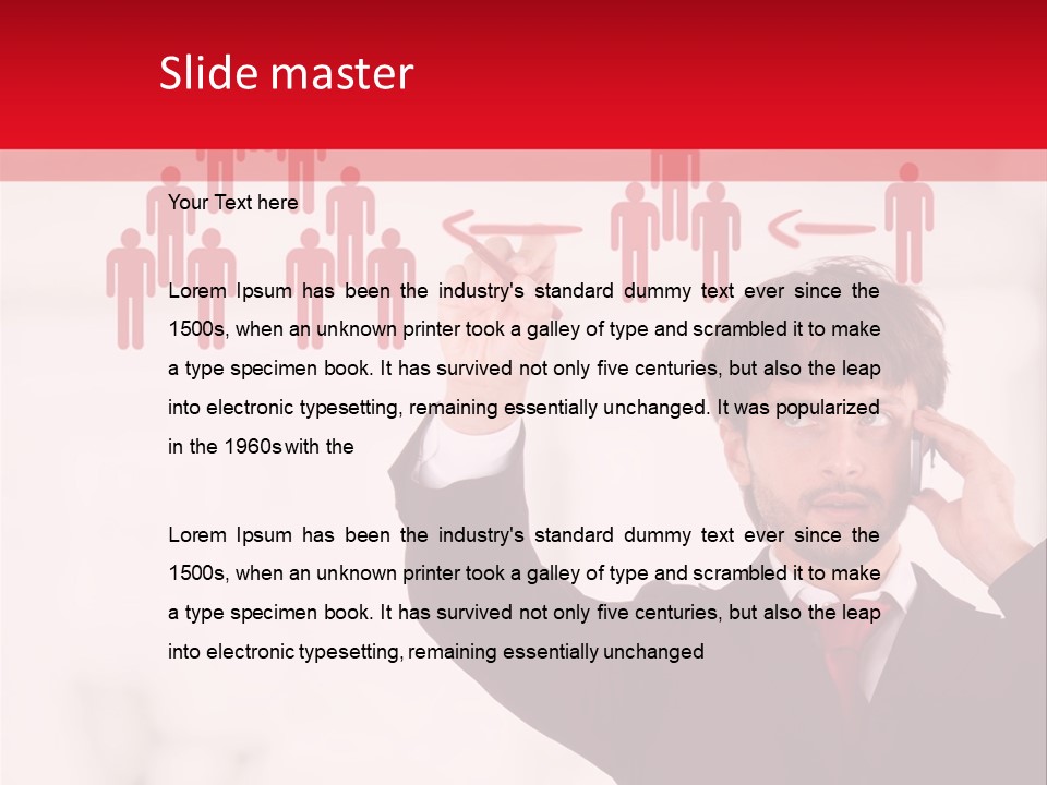 Graphic Plan Company PowerPoint Template