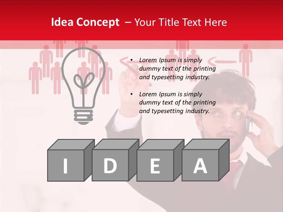 Graphic Plan Company PowerPoint Template