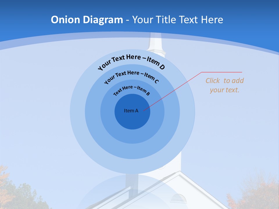 Building Tower Fall PowerPoint Template