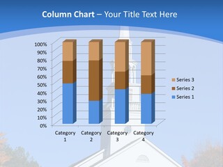 Building Tower Fall PowerPoint Template