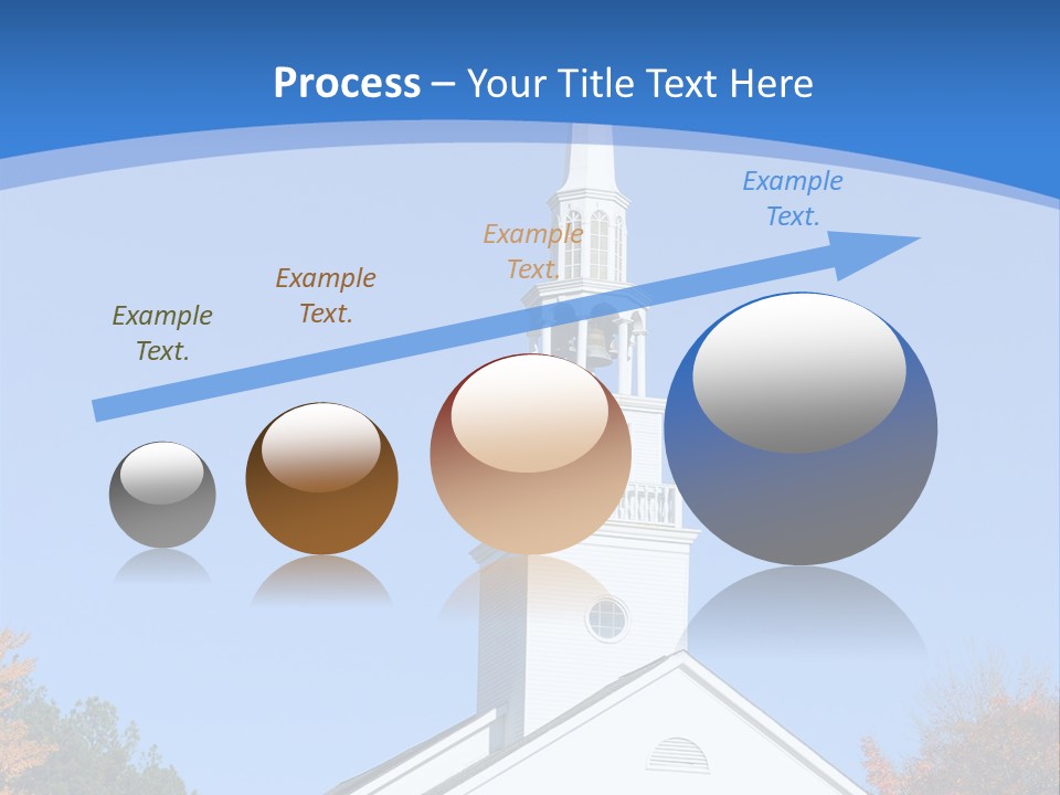 Building Tower Fall PowerPoint Template