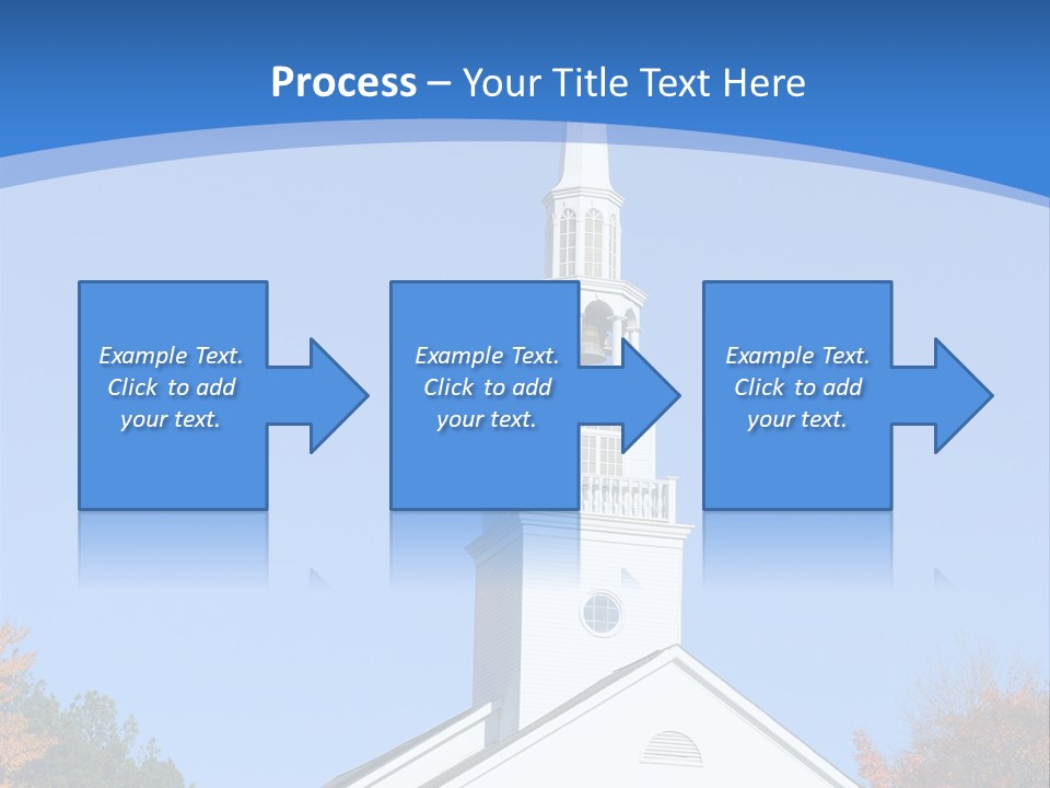 Building Tower Fall PowerPoint Template