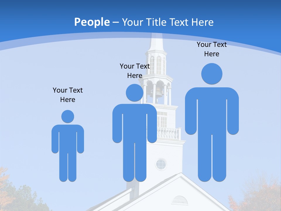 Building Tower Fall PowerPoint Template