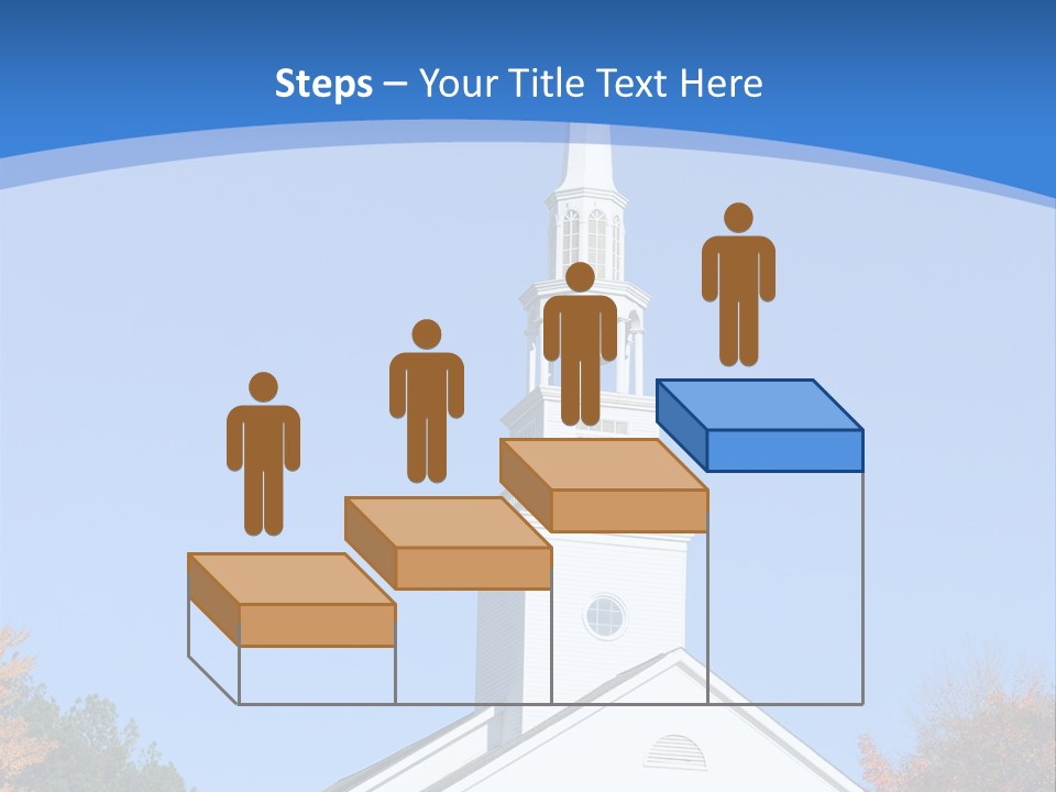 Building Tower Fall PowerPoint Template