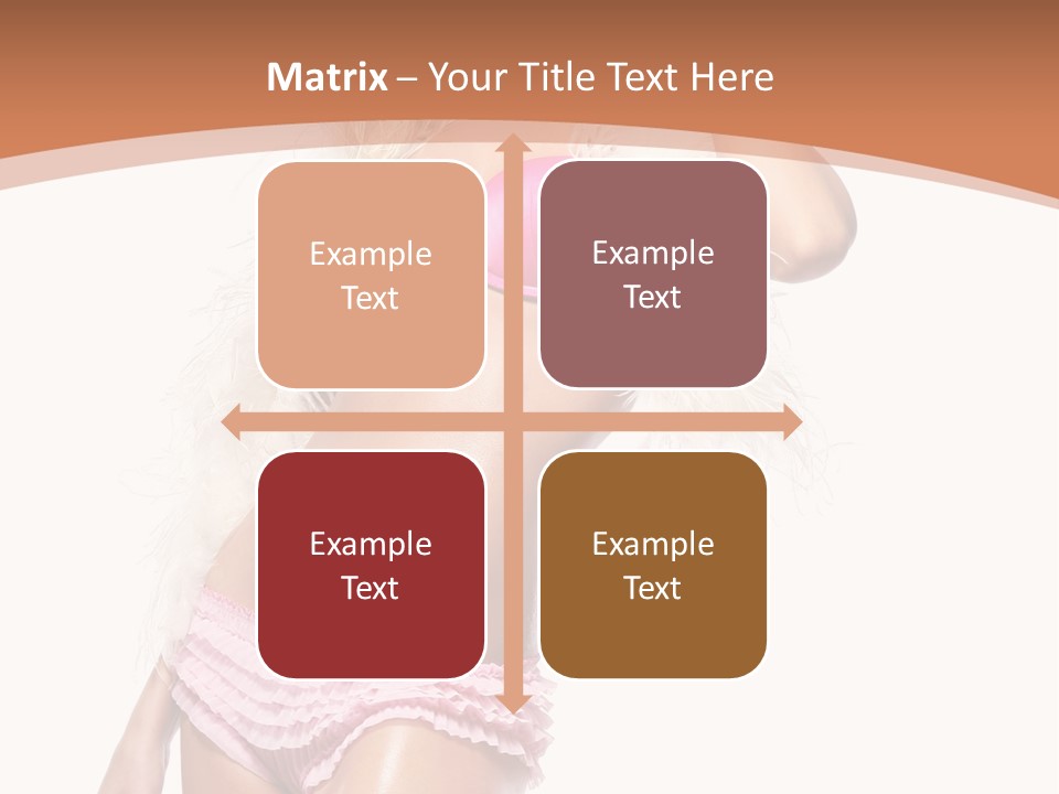 Body Telephone Sensuality PowerPoint Template