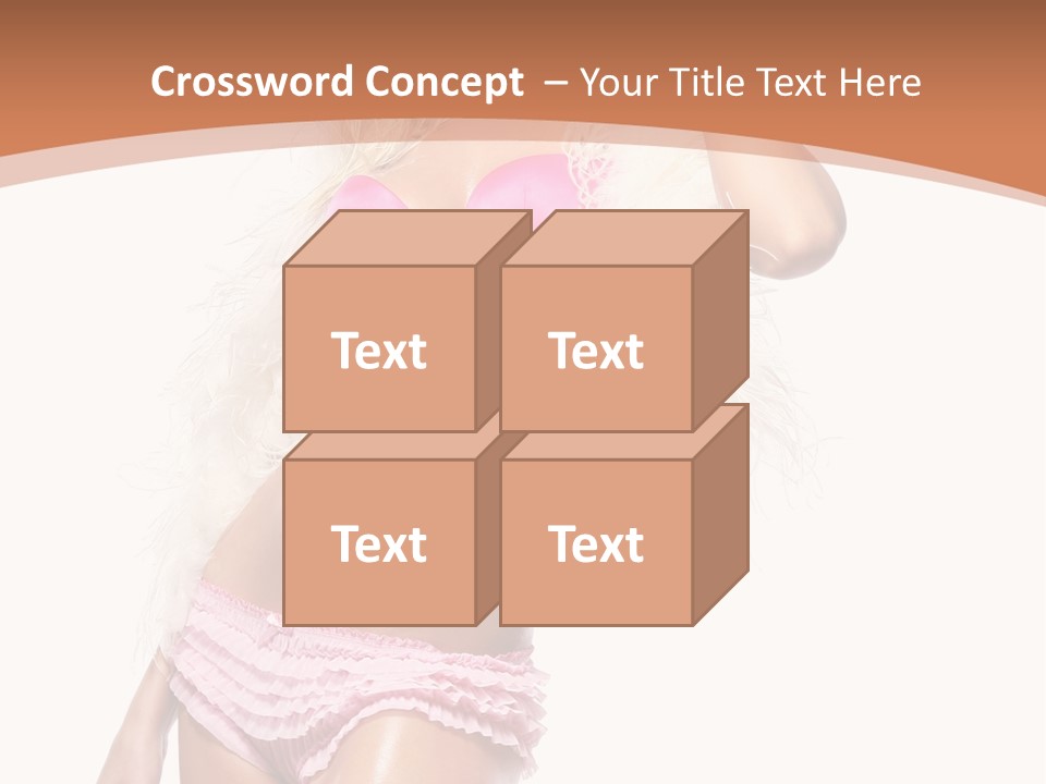 Body Telephone Sensuality PowerPoint Template