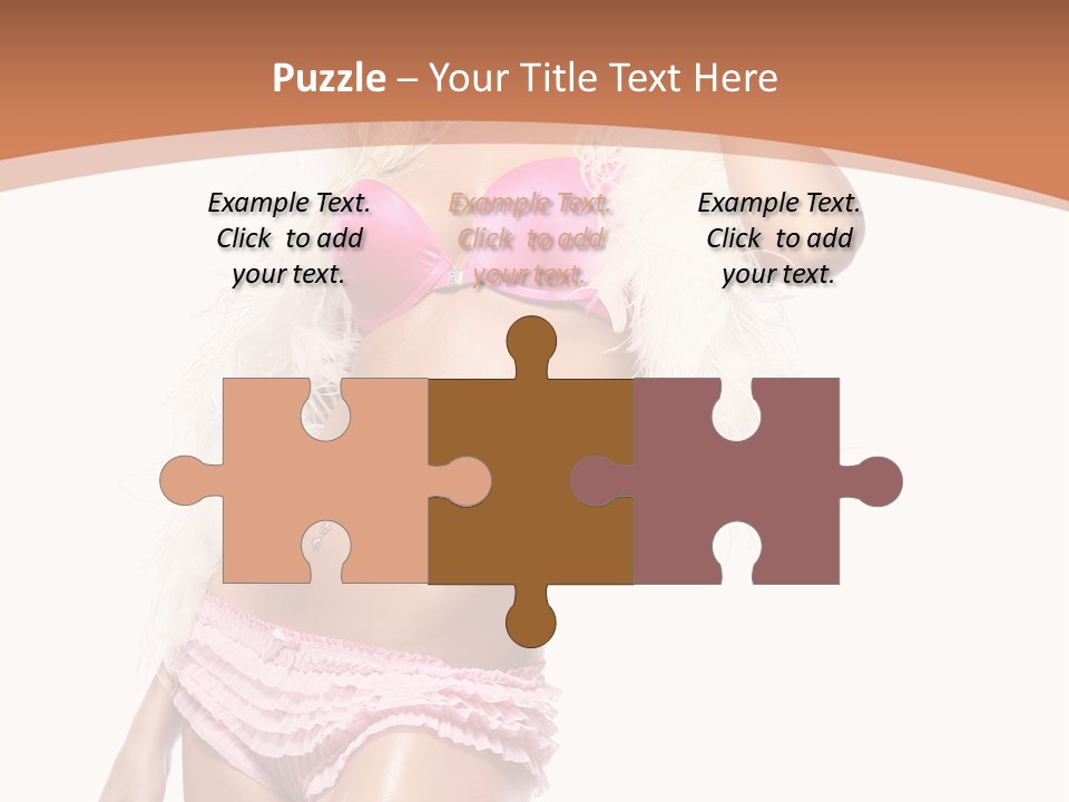 Body Telephone Sensuality PowerPoint Template