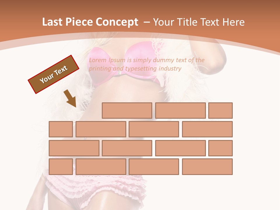 Body Telephone Sensuality PowerPoint Template