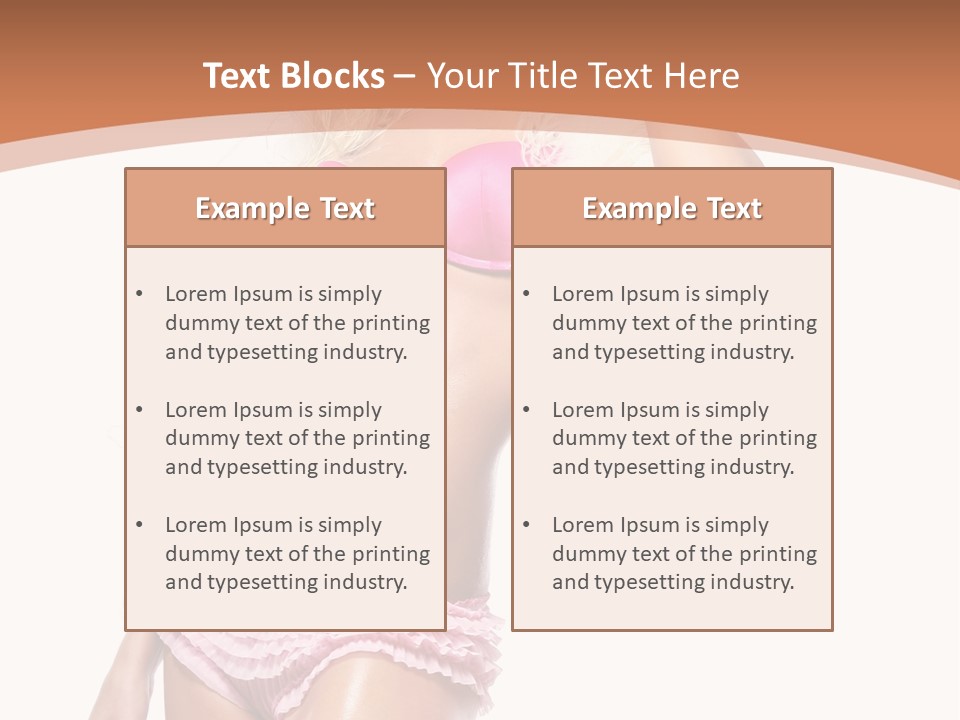 Body Telephone Sensuality PowerPoint Template