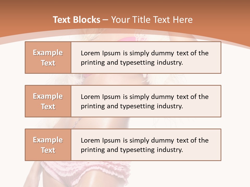 Body Telephone Sensuality PowerPoint Template