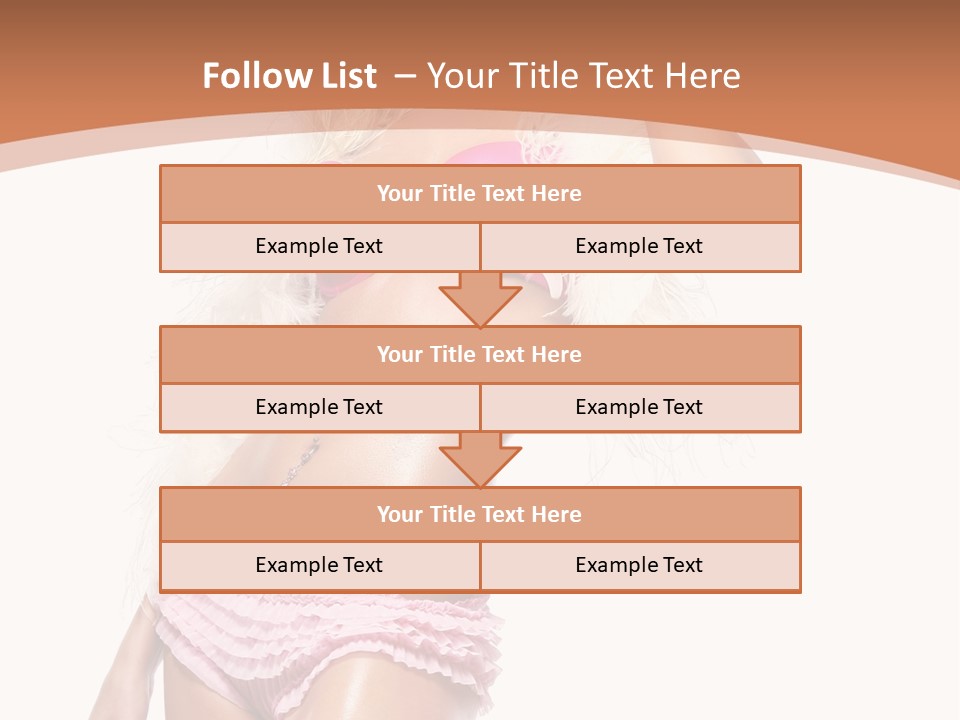 Body Telephone Sensuality PowerPoint Template