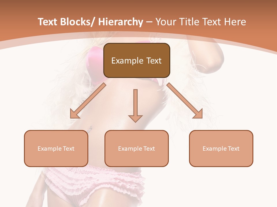 Body Telephone Sensuality PowerPoint Template