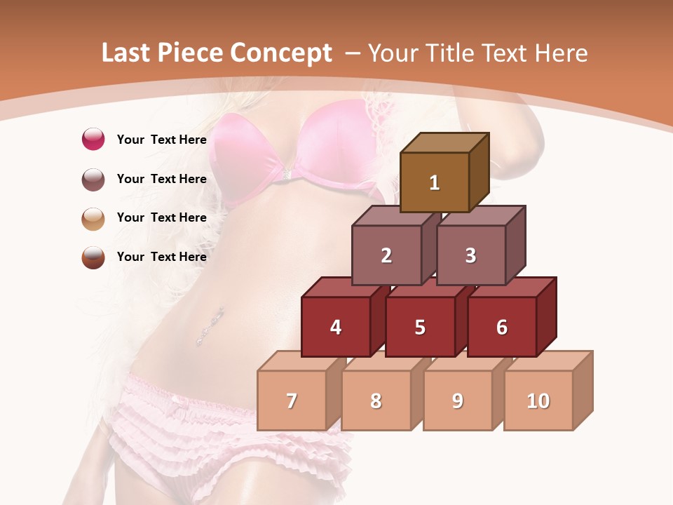 Body Telephone Sensuality PowerPoint Template