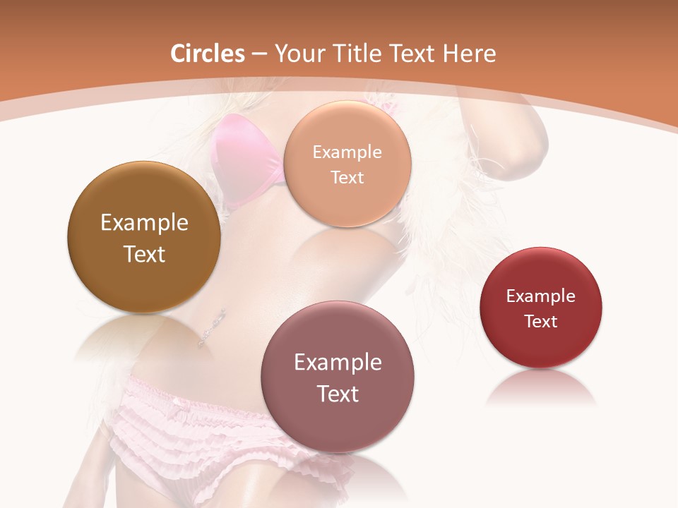 Body Telephone Sensuality PowerPoint Template