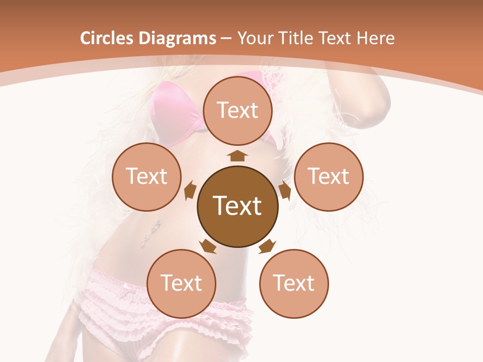 Body Telephone Sensuality PowerPoint Template