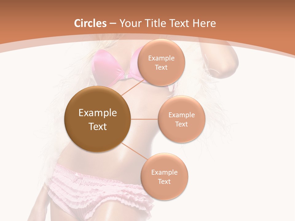 Body Telephone Sensuality PowerPoint Template