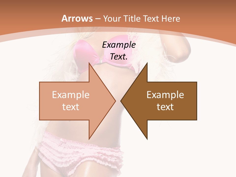 Body Telephone Sensuality PowerPoint Template