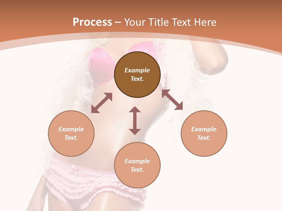 Body Telephone Sensuality PowerPoint Template