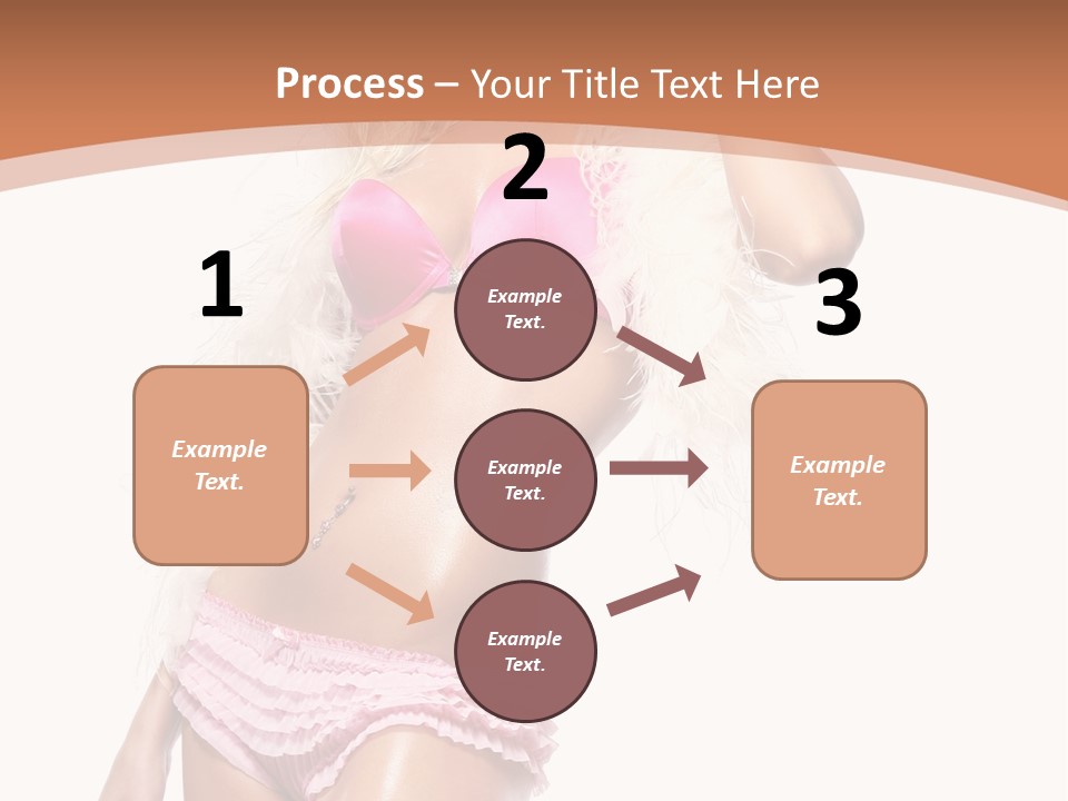 Body Telephone Sensuality PowerPoint Template