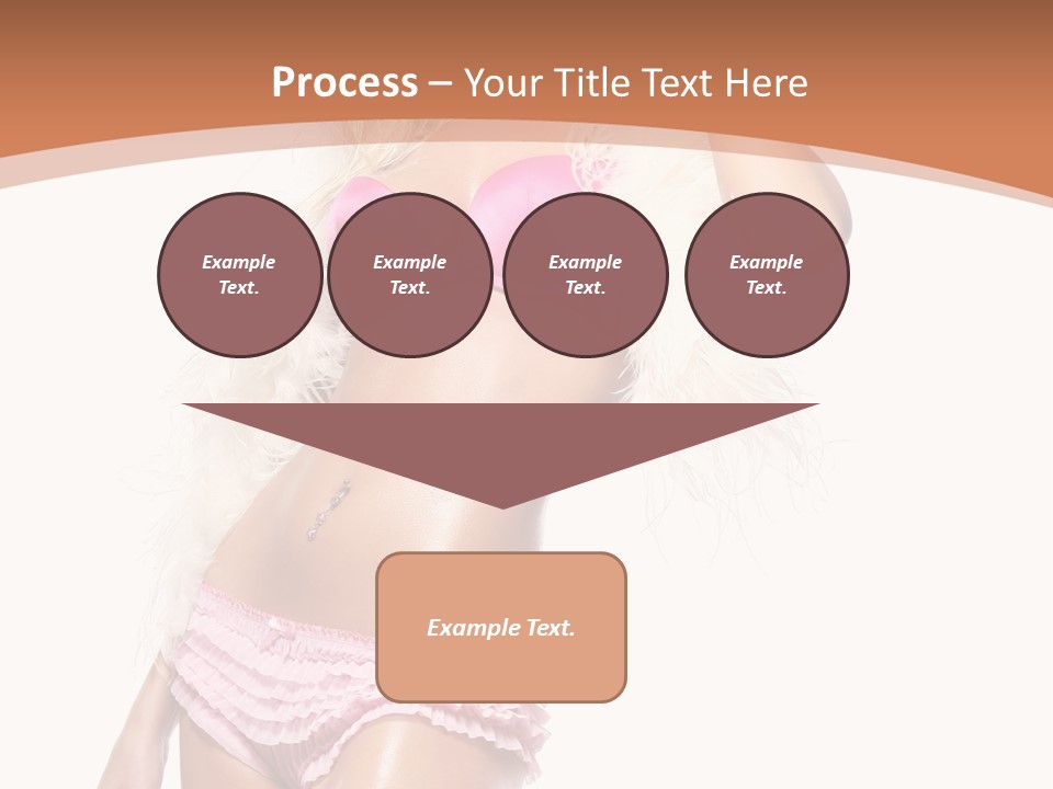 Body Telephone Sensuality PowerPoint Template