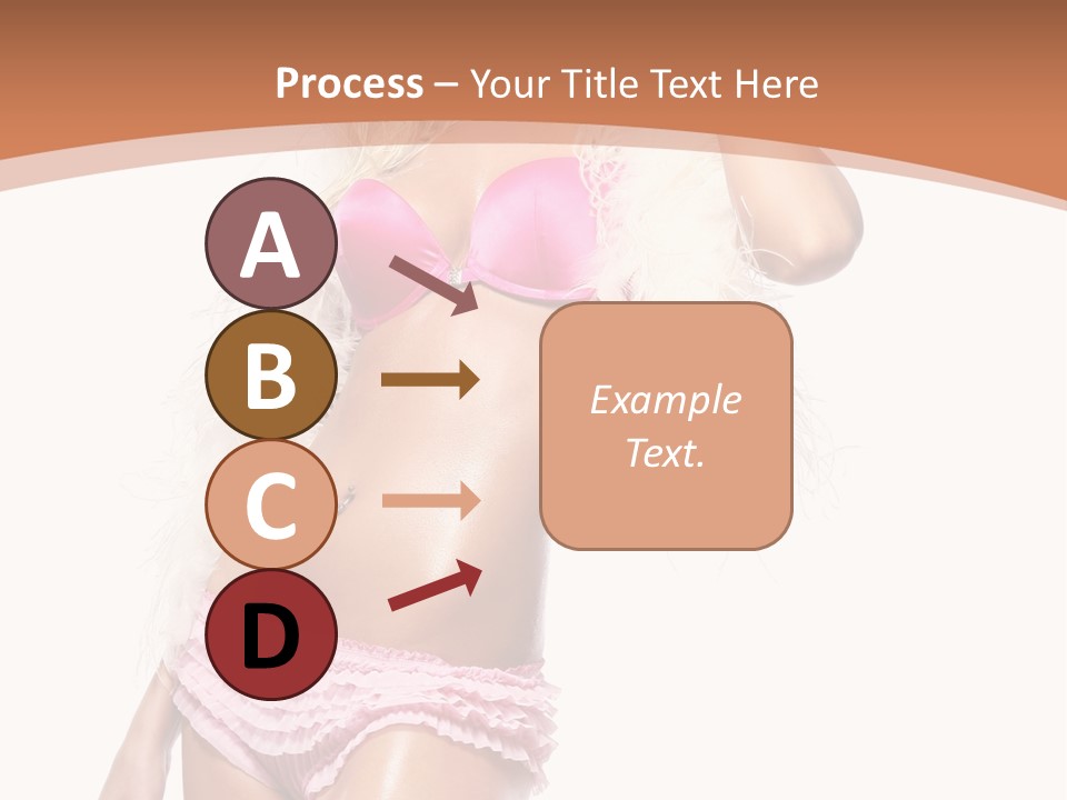 Body Telephone Sensuality PowerPoint Template