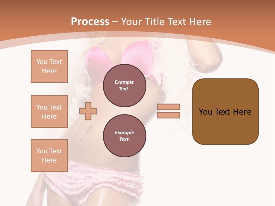 Body Telephone Sensuality PowerPoint Template