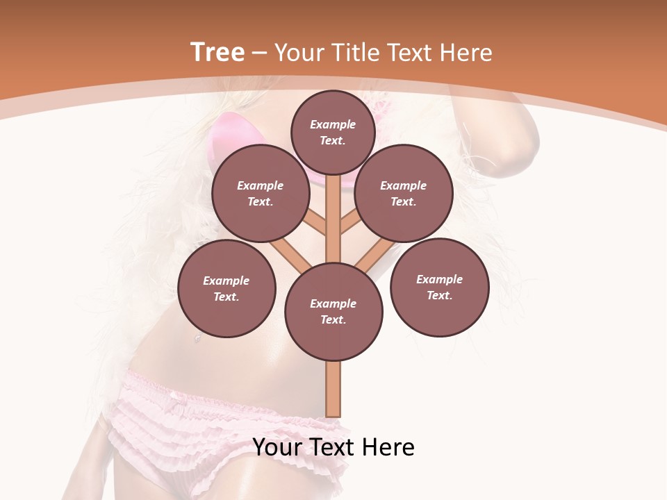 Body Telephone Sensuality PowerPoint Template