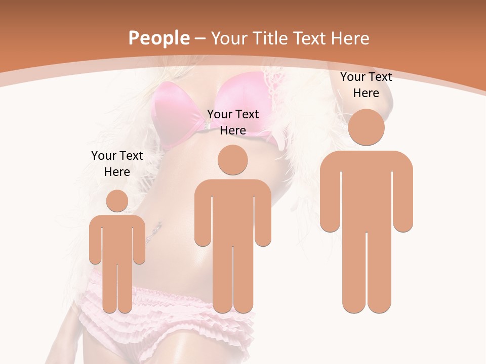 Body Telephone Sensuality PowerPoint Template