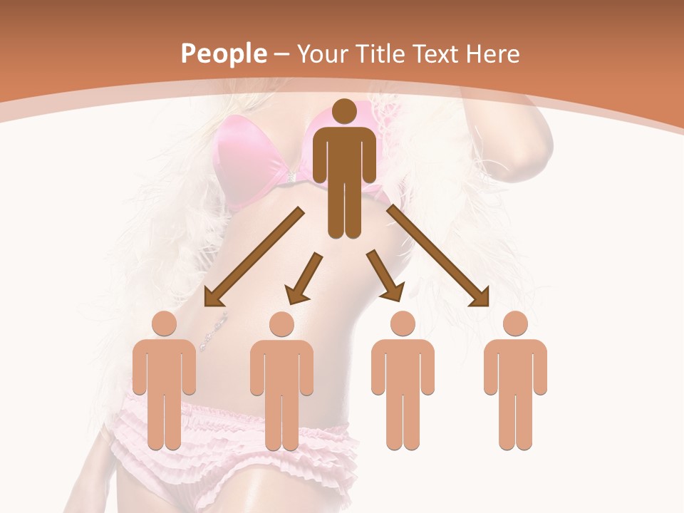 Body Telephone Sensuality PowerPoint Template