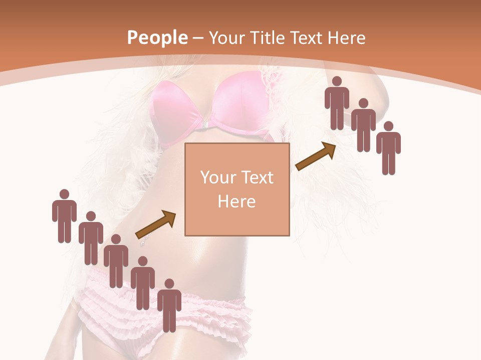 Body Telephone Sensuality PowerPoint Template