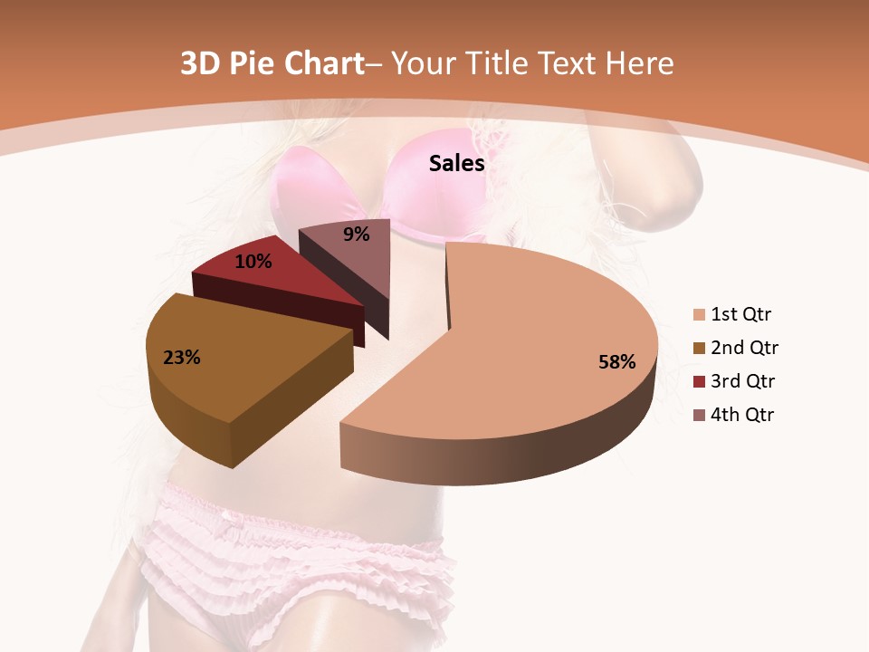 Body Telephone Sensuality PowerPoint Template