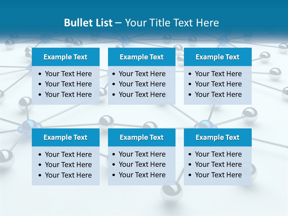 Internet Union Tree PowerPoint Template