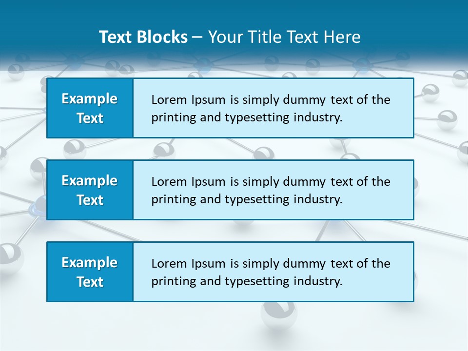 Internet Union Tree PowerPoint Template