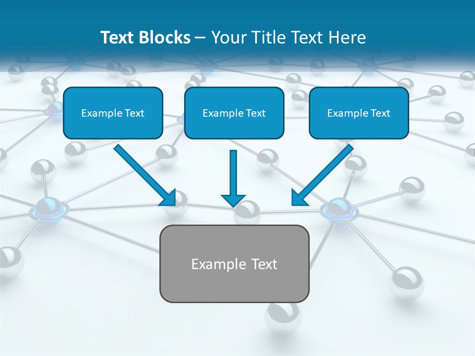 Internet Union Tree PowerPoint Template