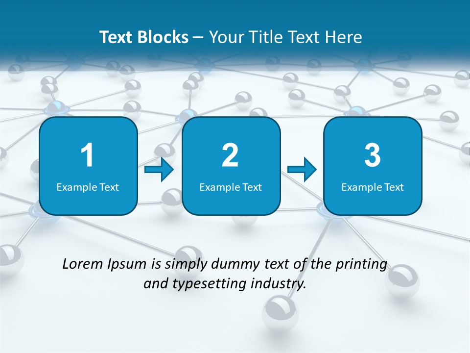 Internet Union Tree PowerPoint Template