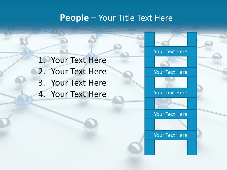Internet Union Tree PowerPoint Template