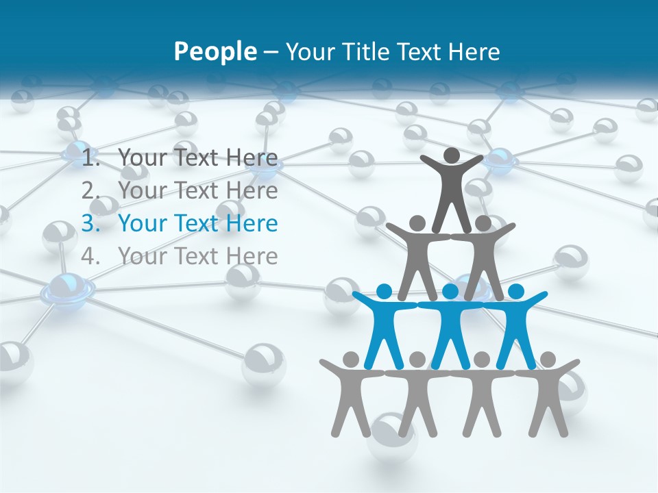 Internet Union Tree PowerPoint Template