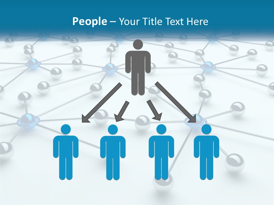 Internet Union Tree PowerPoint Template