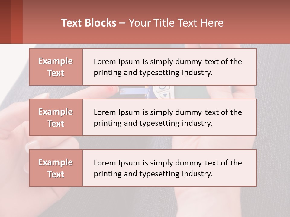 Blood Beautiful Medicine PowerPoint Template