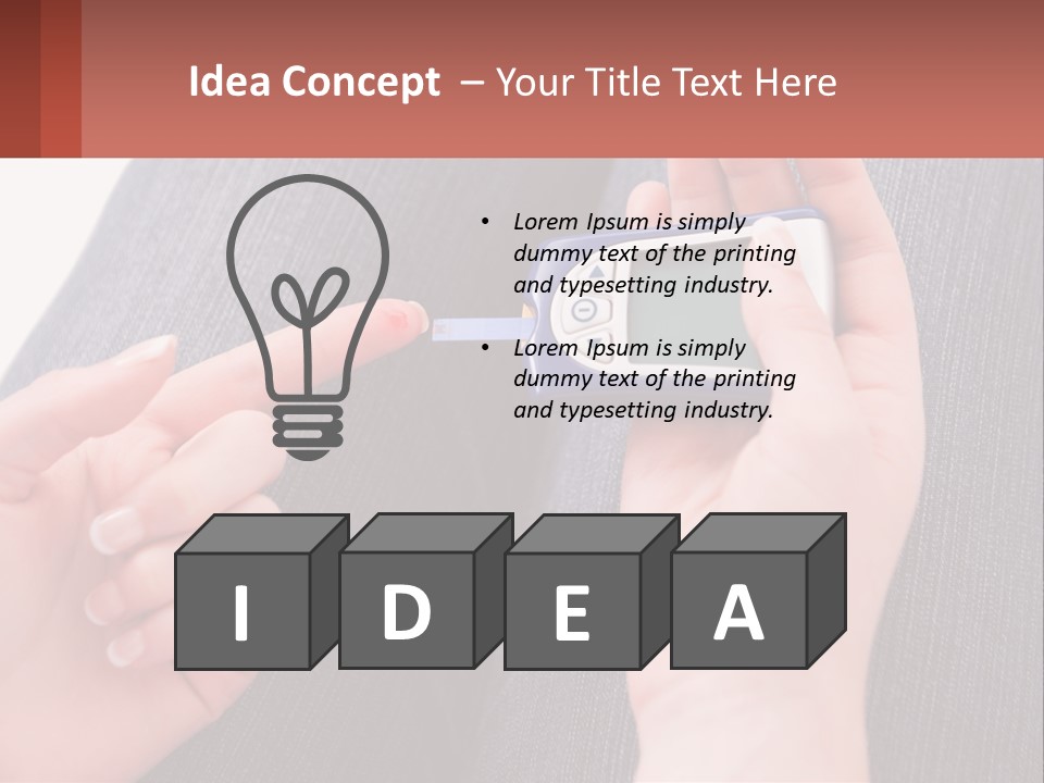 Blood Beautiful Medicine PowerPoint Template