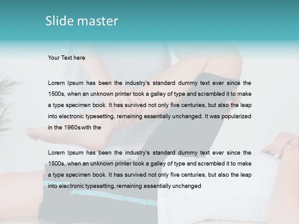 Spa Weight Body PowerPoint Template