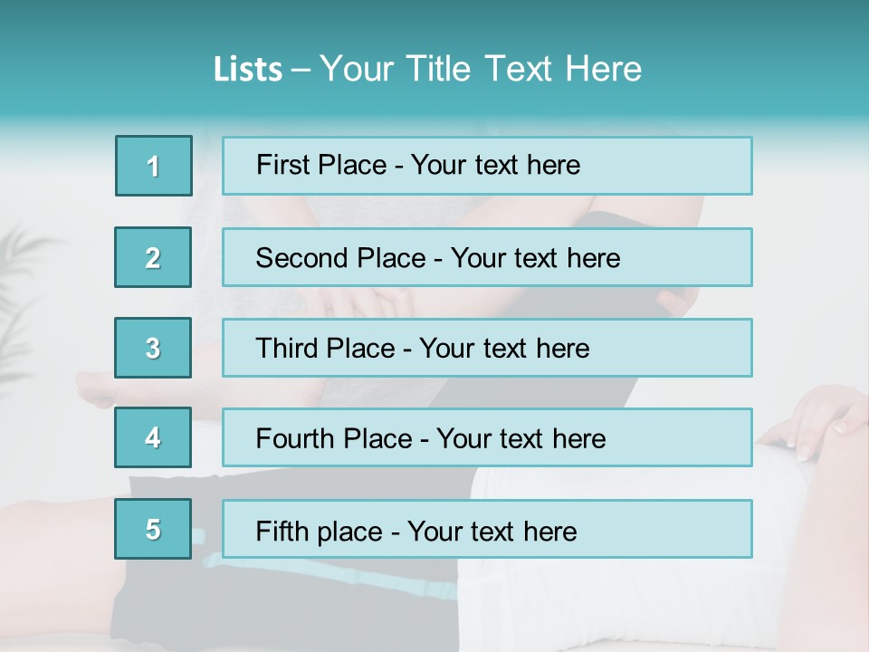 Spa Weight Body PowerPoint Template