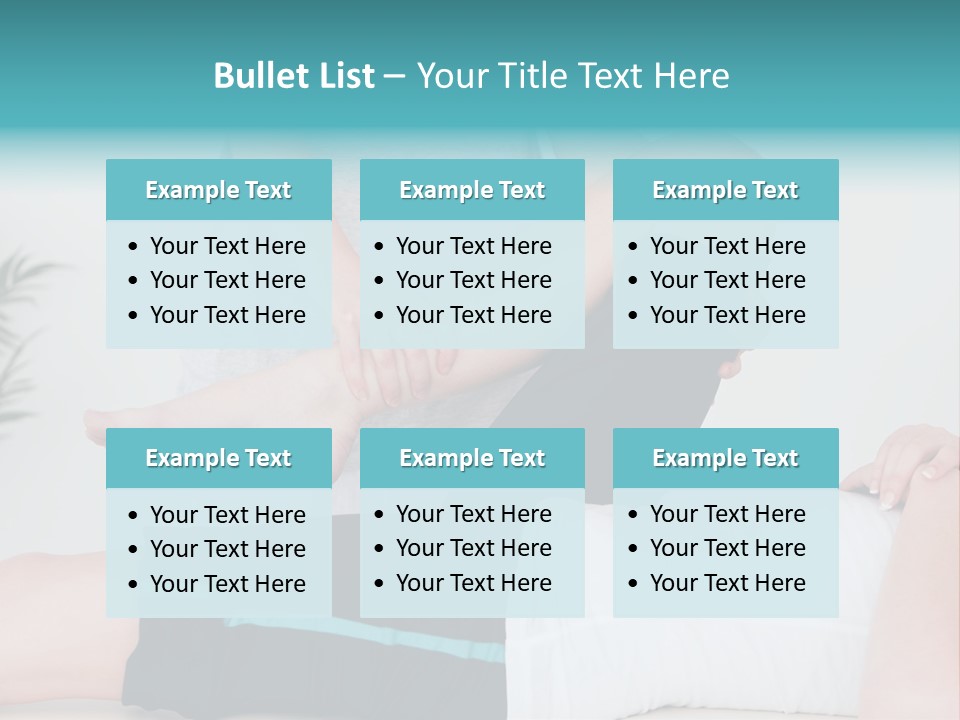 Spa Weight Body PowerPoint Template
